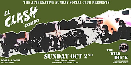 El Clash Combo play the Alternative Sunday Social Club in The Wild Duck