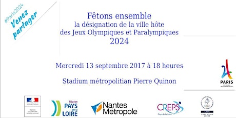 Image principale de Nantes / Désignation de la Ville hôte Jeux olympiques et paralympiques 2024