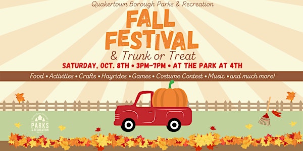 Quakertown Fall Festival & Trunk or Treat