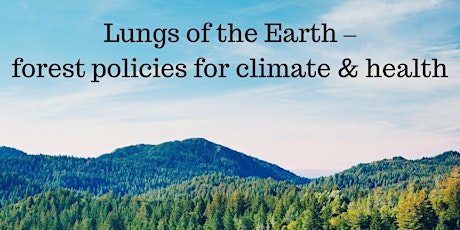 Primaire afbeelding van Lungs of the Earth – forest policies for climate and health 