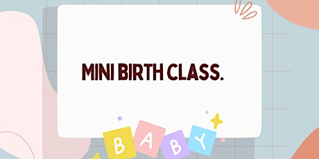 Copy of Hypnobirthing mini class