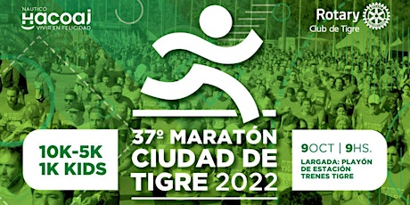 Imagen principal de 37° Maratón Ciudad de Tigre 2022