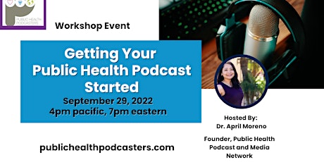 Start Your Public Health Podcast - Introductory Workshop