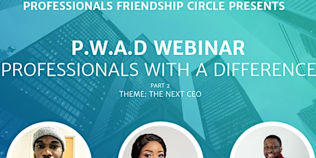Professionals with a Difference 2 Webinar