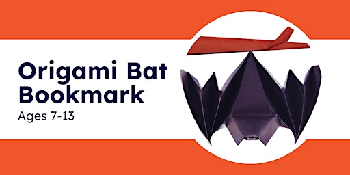 Origami Bat Bookmark