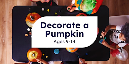 Decorate a Pumpkin!