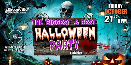 The BIGGEST & BEST Halloween Party at Zen 6th Edition!