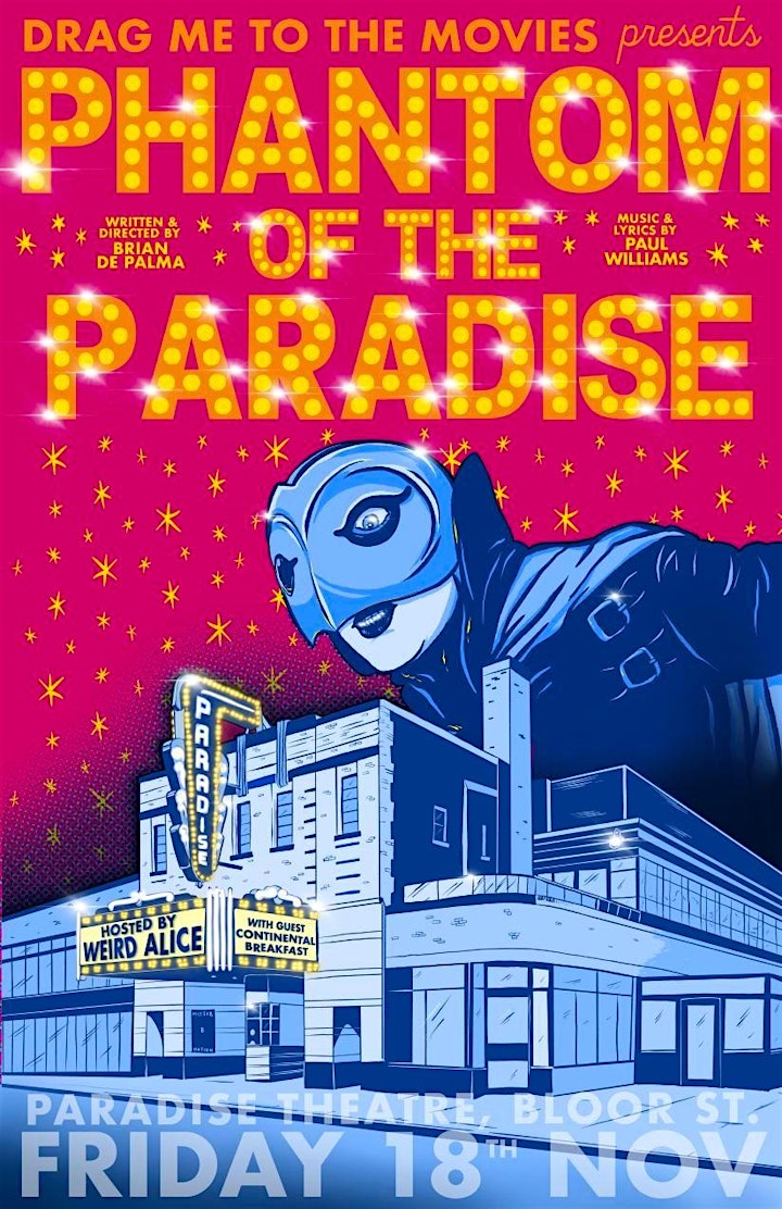 DRAG ME TO THE MOVIES presents PHANTOM OF THE PARADISE image