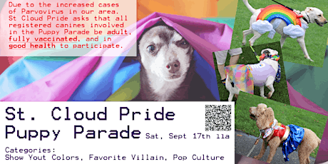 Hauptbild für Puppy Parade Registration 2022