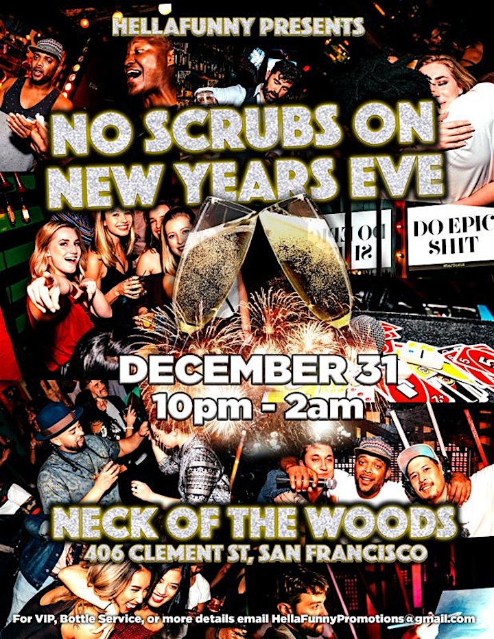 No Scrubs: 2023 New Years Eve 90s Hip Hop and R&B Party! image