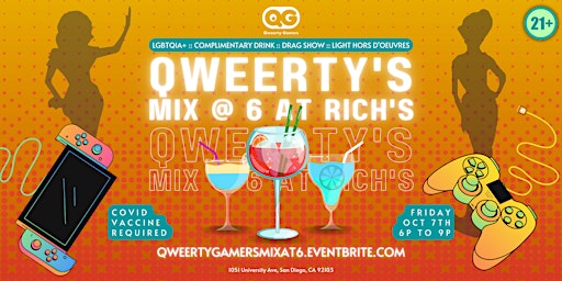 Qweerty Gamers Mix @ 6 at Rich's