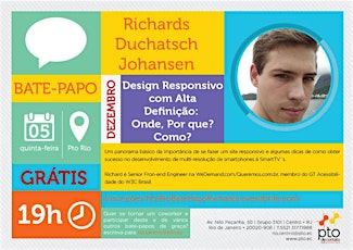 RJ :: Bate-Papo do Pto Rio :: Richards Duchatsch :: Design Responsivo para Smartphones