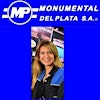 Silvia Jais. Monumental del Plata's Logo