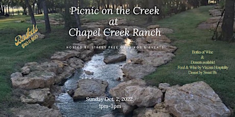 Picnic on the Creek at Chapel Creek Ranch