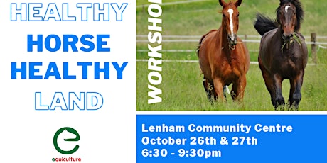 Healthy Horse, Healthy Land primary image
