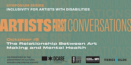 Artists First Conversations: Symposium 1