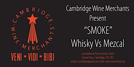 "Smoke" Whisky Vs Mezcal Tasting - 29th November 2017 primary image