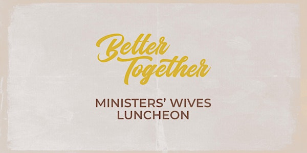 Ministers' Wives Luncheon