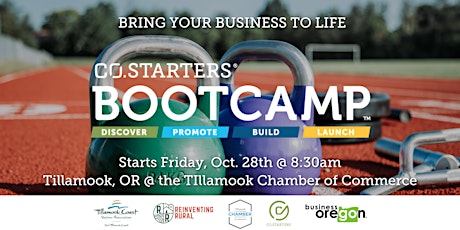 CO.STARTERS Bootcamp  -  Bring Your Business to Life in 2 Days - Tillamook
