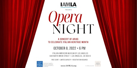 IAMLA Opera Night: A Concert of Italian Arias