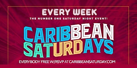Caribbean Saturdays Soca Reggae Hip hop