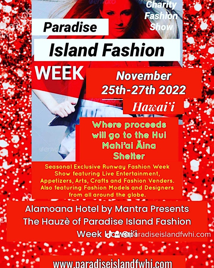 Paradise Island Fashion Week Hawai’i Seasonal Charity Fashion Runway Show image