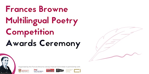 Frances Browne Multilingual Poetry Competition - Awards Evening