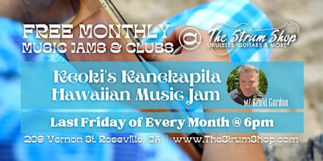 Keoki's Kanikapila Hawaiian Music Jam