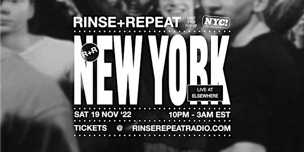 Rinse+Repeat x Elsewhere: Debut Pop-Up NY