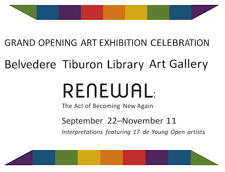 ARTalk: Meet the Artists in the Library Art Exhibition "RENEWAL" image
