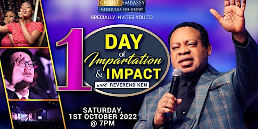 1 DAY OF IMPARTATION & IMPACT WITH Rev Ken Oyakhilome