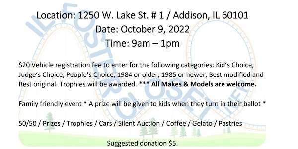 Cars For A Cause IL Foster Closet CAR SHOW