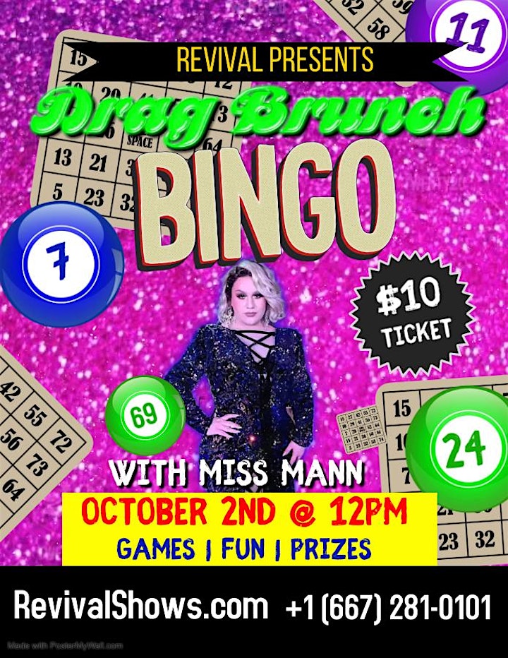 Canceled: Drag Brunch BINGO with Miss Mann image