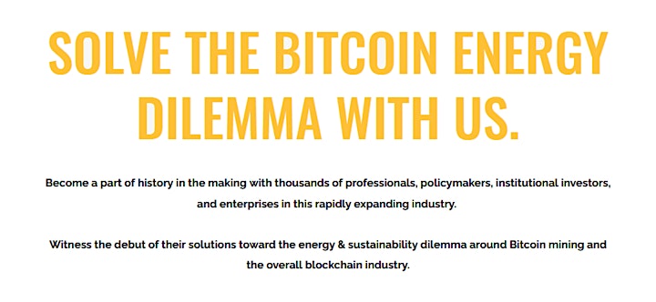 Bitcoin Energy Summit image