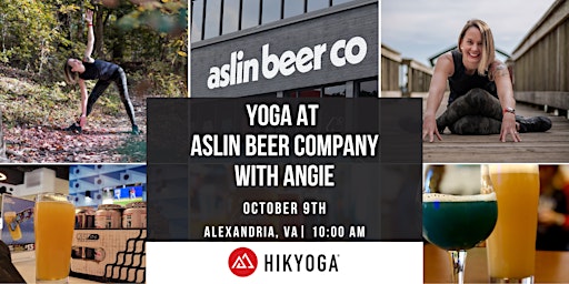 Yoga at Aslin Beer Company with Angie