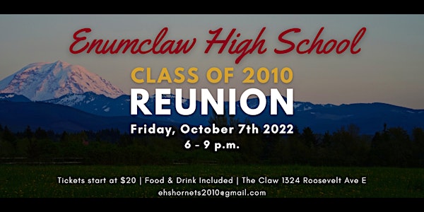 Enumclaw High School Class of 2010 Reunion