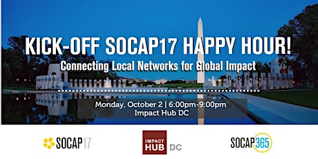 Kick-off SOCAP17 Happy Hour: Washington, D.C. primary image