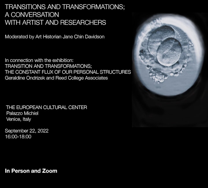 TRANSITIONS AND TRANSFORMATIONS;  A CONVERSATION WITH THE ARTISTS image