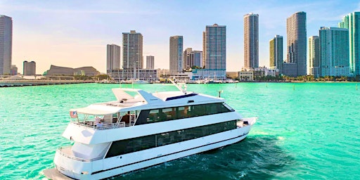 #1 Miami Beach Booze Cruise  +  OPEN BAR primary image