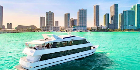 #1 Booze Cruise Miami  + OPEN BAR