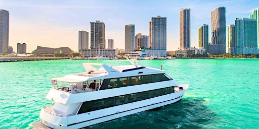Imagem principal do evento #1 Party Boat Miami Beach -  Best Booze Cruise South Beach