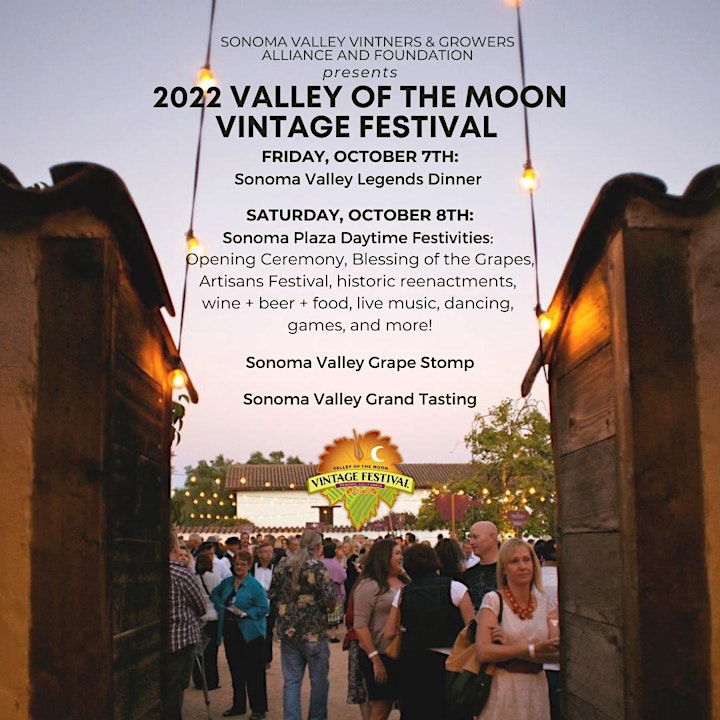 Valley of the Moon Vintage Festival - Sonoma Valley Grand Tasting, OCT.8 image