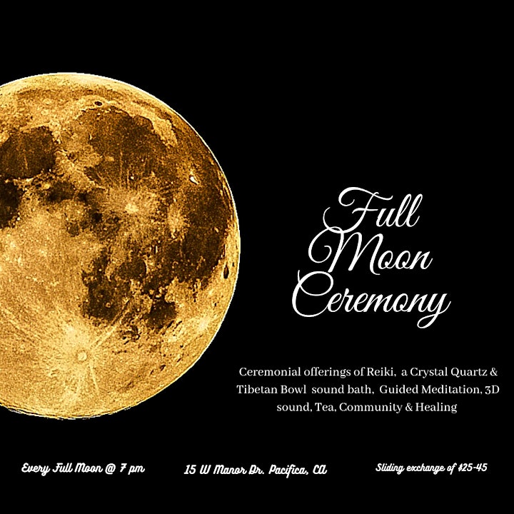 Full Moon Ceremony & Immersive  Sound Experiences image