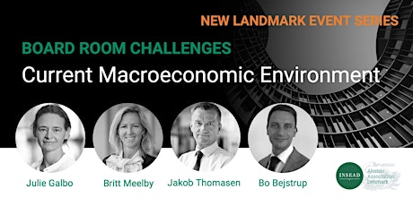 Immagine principale di Board Room Challenges: Current Macroeconomic Environment 