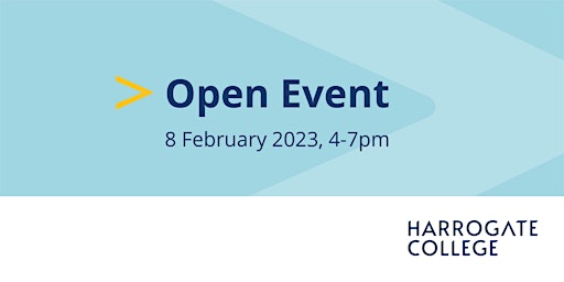 Harrogate College February Open Day