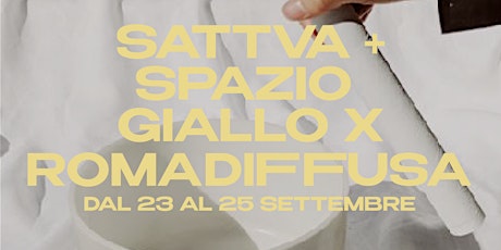 Sattva Yoga Roma & Spazio Giallo x ROMADIFFUSA | Sound Bath