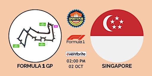 Formula 1 Singapore Grand Prix | F1 at Sports Pub Madrid