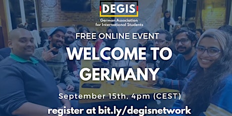 Welcome to Germany: Free Online Event