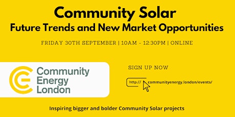 Community Solar - Future Trends and New Market Opportunities
