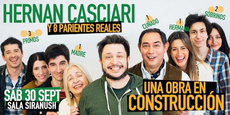 «Una obra en construcción» (SÁB 30 SEP) entradas